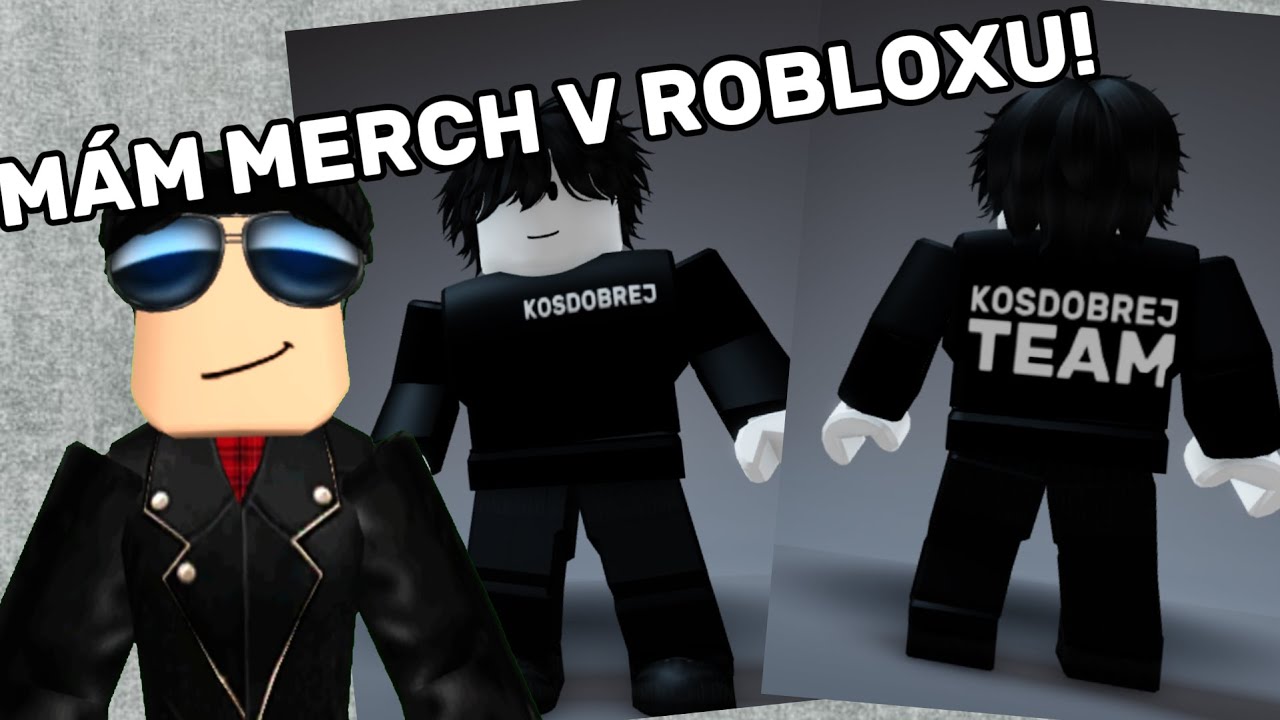 Roblox Rendel NÁVOD JAK KOUPIT MŮJ MERCH V ROBLOXU! - YouTube