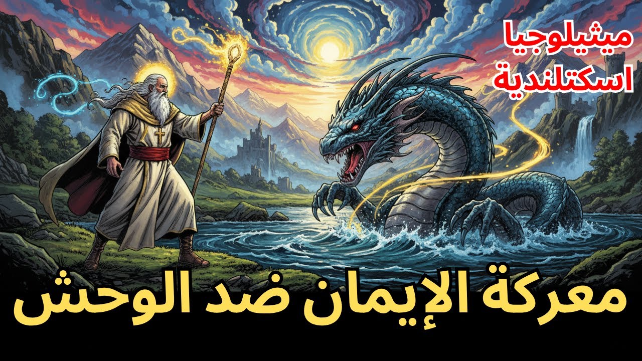 القديس كولومبا ووحش بحيرة لوخ نس - YouTube
