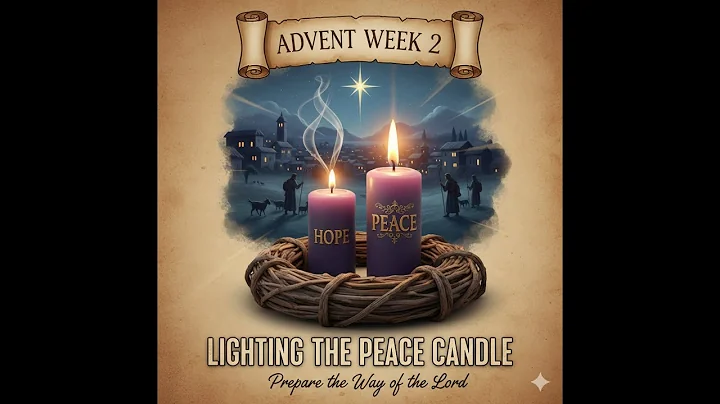 Find True Peace This Advent: Week 2 Candle Lighting Devotion & Prayer! #prayer
