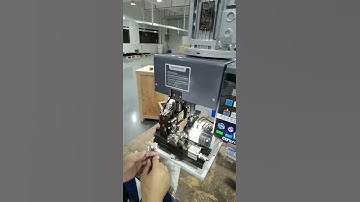 Wire stripping and terminal crimping machine