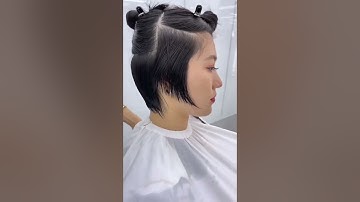 Hướng dẫn cắt tém Nhật Hàn số6