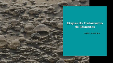 Quais são os tipos de tratamento de efluentes?