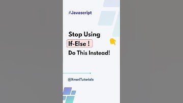 🚀 JavaScript: Stop Using If-Else! Do This Instead! 🔥