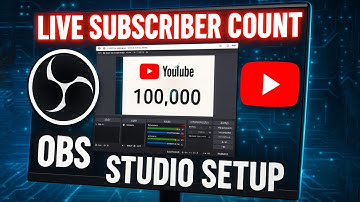 How to Show Live YouTube Subscriber Count in OBS Studio