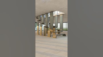 Creating a Modern Stair in SketchUp without using any plugin! #nicetower