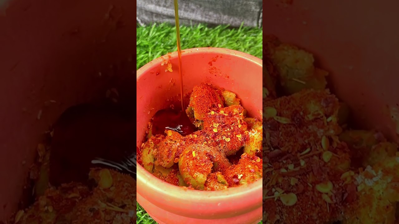 Ceylon olives pickle Tasty street food 😉😍 