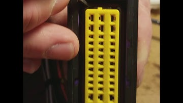 How to depin and repin an ECU Master PCM on our Wiring Specialties engine harness.