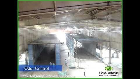 Odor control Fogging Misting System | Industrial Odor Control Systems