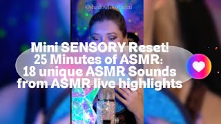 Sensory Reset✨| 25 Minutes of ASMR Sounds to Calm an Anxious Mind | ASMR to Relax