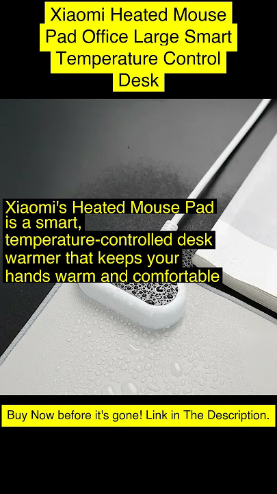 Xiaomi Heated Mouse Pad Office Large Smart Temperature Control Desk Warmer