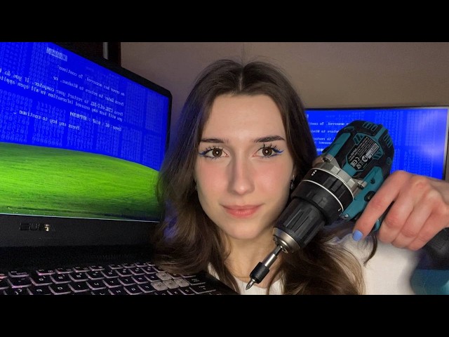 Gaming Laptop ASMR and NVME Upgrade!!