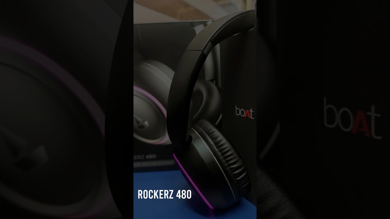 Boat Rockerz 480 RGB Headphones 