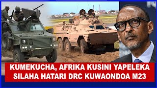 JESHI LA AFRIKA KUSINI LAJIBU MAPIGO KWA M23 DRC, LAPELAKA SILAHA HATARI KUKABILIANA NA RWANDA!!