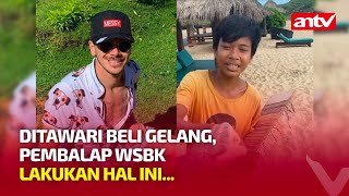 Percakapan Unik Pebalap WSBK, Scott Redding dengan Bocah Pedagang Gelang di Mandalika I ANTV NEWS 