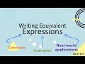 Writing equivalent expressions