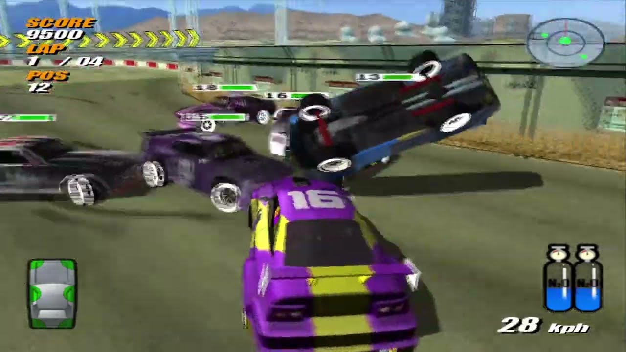 Destruction Derby: Arenas - PlayStation 2 - PCSX2