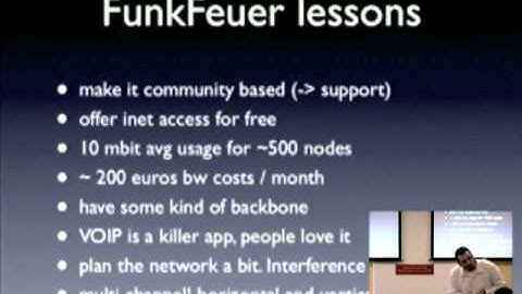 Community Wireless Networks, Globally and in Boston - Part 4