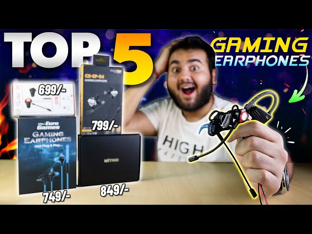 Hindi] The Best Budget Gaming Earphones  RPM Euro Games Gaming Earphone VS  Cosmic Byte CB-EP-03 