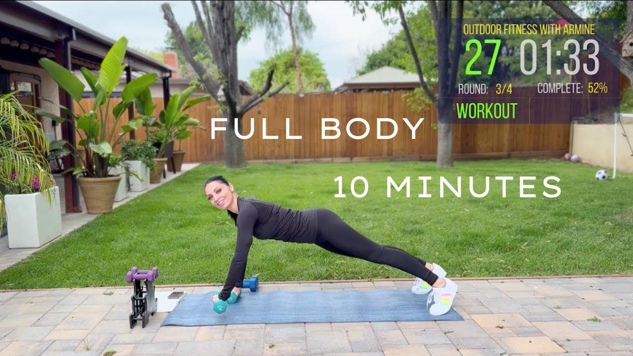 10 Minutes - Full Body Workout for Women - YouTube