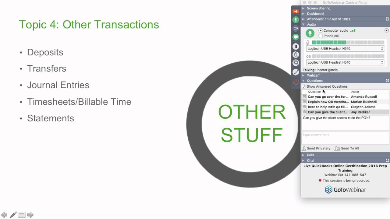 QuickBooks Online - Certification Preparation - Module 2, Part 3 - YouTube