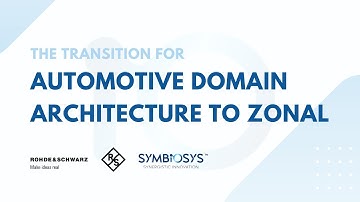 The Transition for Automotive Domain Architecture to Zonal | Rhode & Schwarz