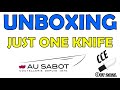 Ref:_PrLXqb6Mjk Unboxing the aurillac - a knife by au sabot (france) via knives-of-france.com