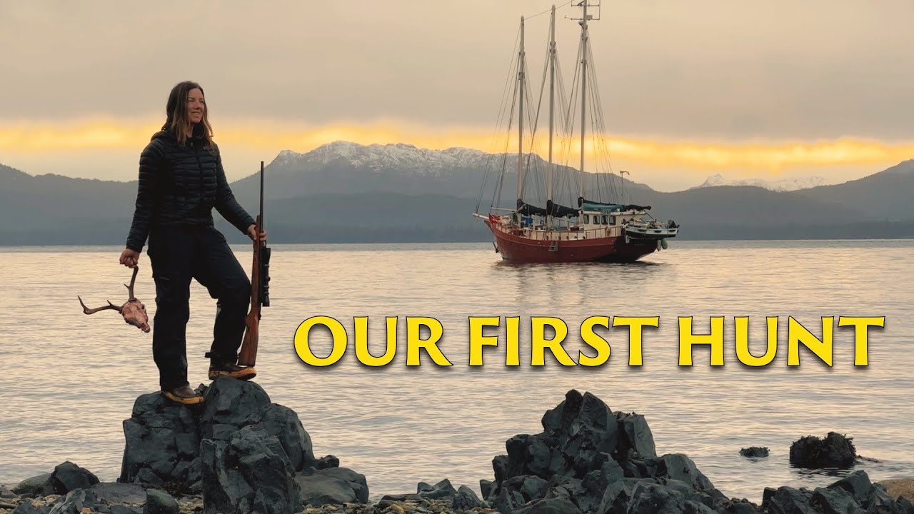 ⁣First Hunt | What Living Aboard our Sailboat in Alaska Really Looks Like