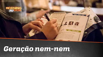 O que ocorreu com o percentual de jovens Nem-nem nas microrregiões brasileiras e no país no período representado?