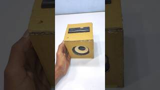 how to make cardboard Bluetooth speaker at home | homemade Bluetooth speaker viral shorts speaker