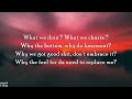 Middle of video