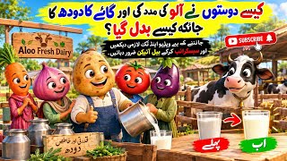 Information 🥔How Friends Turned Aloo’s Crazy Dream Into a Dairy Farm! 🐄🥛#AlooFreshDairy #VegetableCartoon #Funny Update