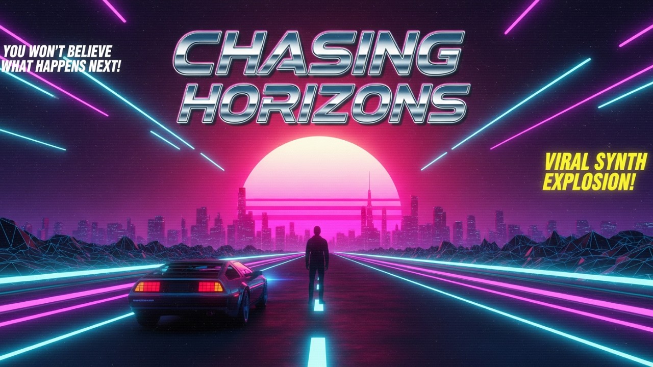 Chasing Horizons | Epic Synthwave Journey 2025 🌌 - YouTube