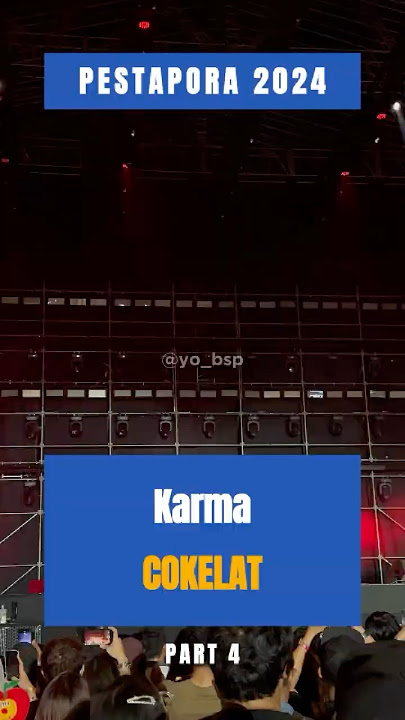 Puncak Emosi! Reff Penutup “Karma” Cokelat Bikin JIExpo Bergemuruh (Part 4) 👏🔥