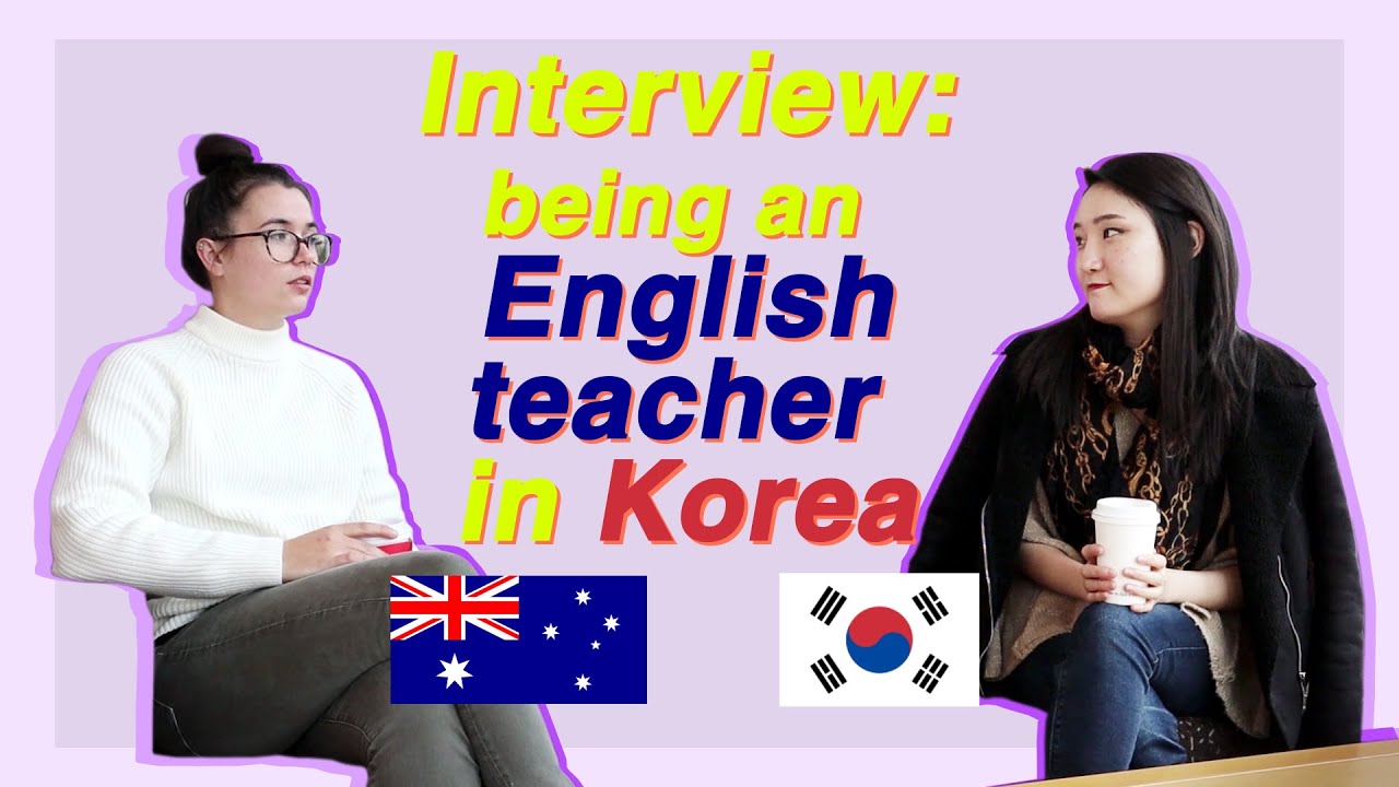 Being a Native English Teacher in South Korea - YouTube