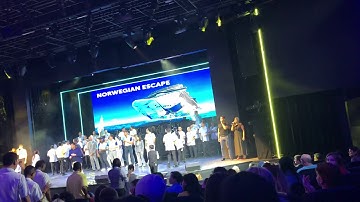 Norwegian Escape crew