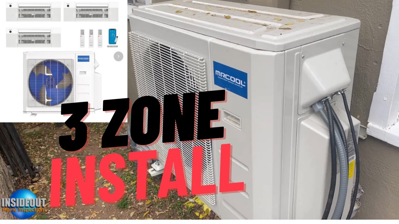 3 Zone Mini split Install | What the other videos don't tell you