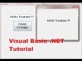 Visual Basic .NET Tutorial 46 - Passing a value from one form to another form in VB.NET