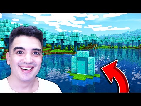 ELMAS PORTAL YAPTIM !! - ZENGİNCRAFT #13 - Minecraft