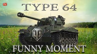 World Of Tanks The Little Big Type 64 Rolling And Funny Crush Moment Gameplay screenshot 3