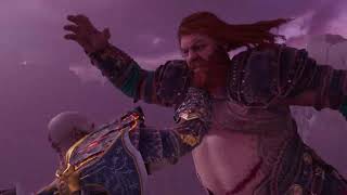 God of War Ragnarok - Кратос против Тора. Финальный бой