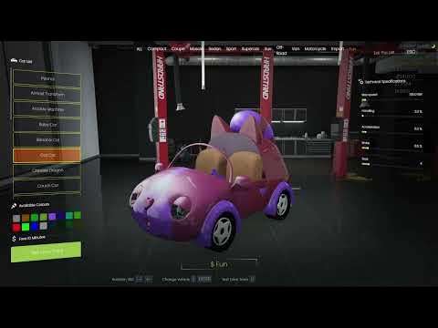 Gta fivem Cat Car Arena Test track - YouTube
