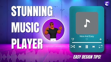 Terribly Beautiful Music Player in CreateStudio 3