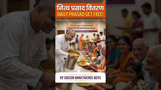 ISKCON Shantipur Daily Prasad Distribution 300+ plates/Day