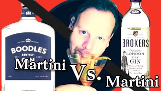 Boodles VS. Broker's Martini Challenge #ginjoe