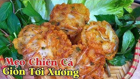 MẸO CHIÊN CÁ “GIÒN TỚI XƯƠNG” ! Cuốn bánh tráng vào ngày mưa SIÊU NGON