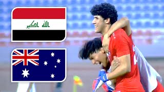 ملخص مباراة العراق و أستراليا | المباراة الحاسمة | تصفيات كأس آسيا للشباب 18-10-2022