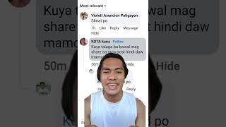 BAWAL MAG SHARE NG POST KASI DI MAMONETISE DAPAT ALAM MO TO