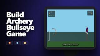 Build an Archery Bullseye Game with HTML CSS JavaScript | Fun JS Project