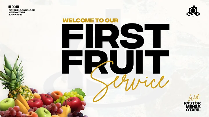 First Fruit Service [Live] with Pastor Mensa Otabil