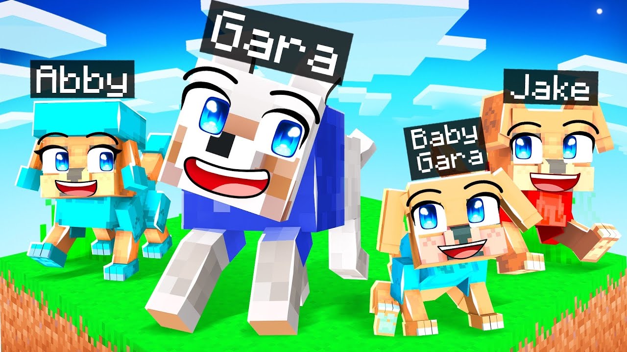 Having a DOG LIFE in Minecraft!